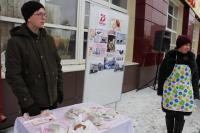 Жители Фурманова попробовали "блокадный хлеб"