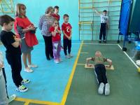 Приём нормативов ВФСК ГТО прошёл в Хромцовской школе