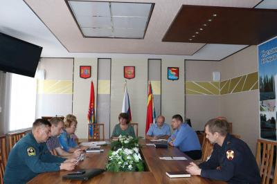 Состоялась комиссия по чрезвычайным ситуациям и обеспечению пожарной безопасности Фурмановского района.
