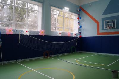 Новый спортзал для фурмановских школьников