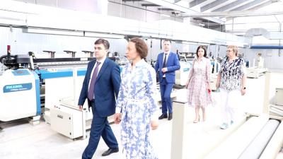 «Шуйские ситцы» открыли новое ткацкое производство на фабрике в Фурманове