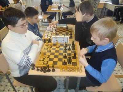 Муниципальный этап шахматного турнира «Белая ладья» 