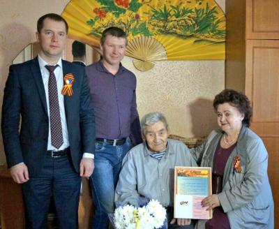 В канун 9 мая ветеранов войны, проживающих в Фурмановском районе, поздравили с 73-ей  годовщиной Великой Победы